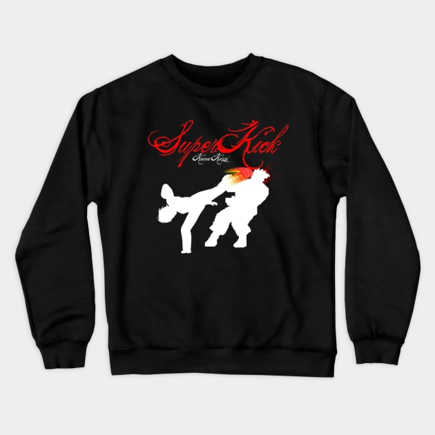 SUPERKICK!!!!! Crewneck Sweatshirt by AceHitmanJones